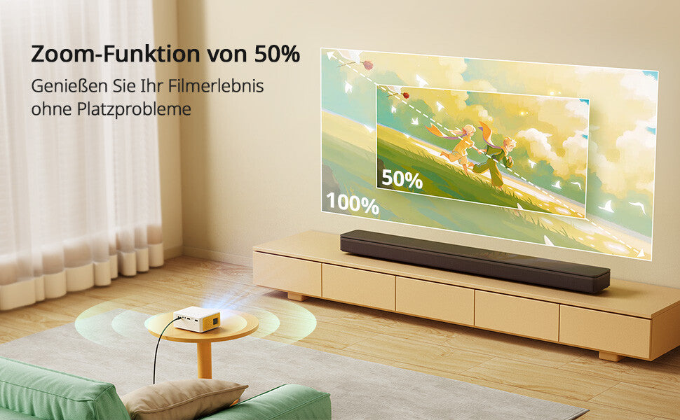 NeoGlow – Full HD Heimkino Beamer