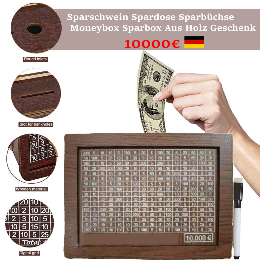 SaveTrack Vault – Sparziel-Spardose