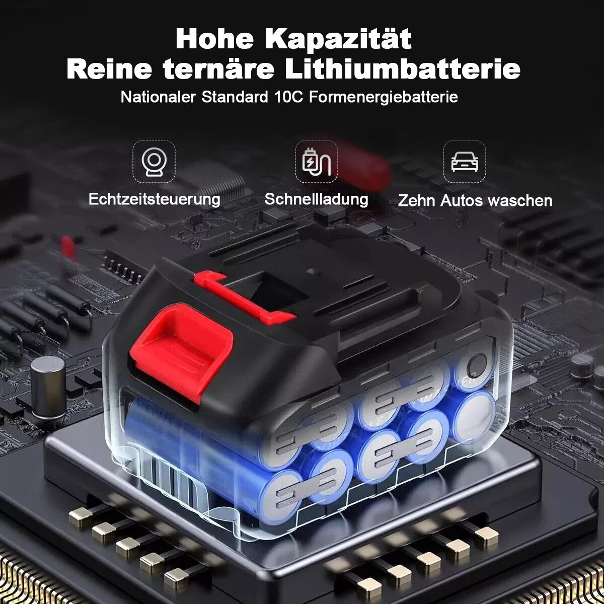 PowerClean Go – Kabelloses Autowaschsystem