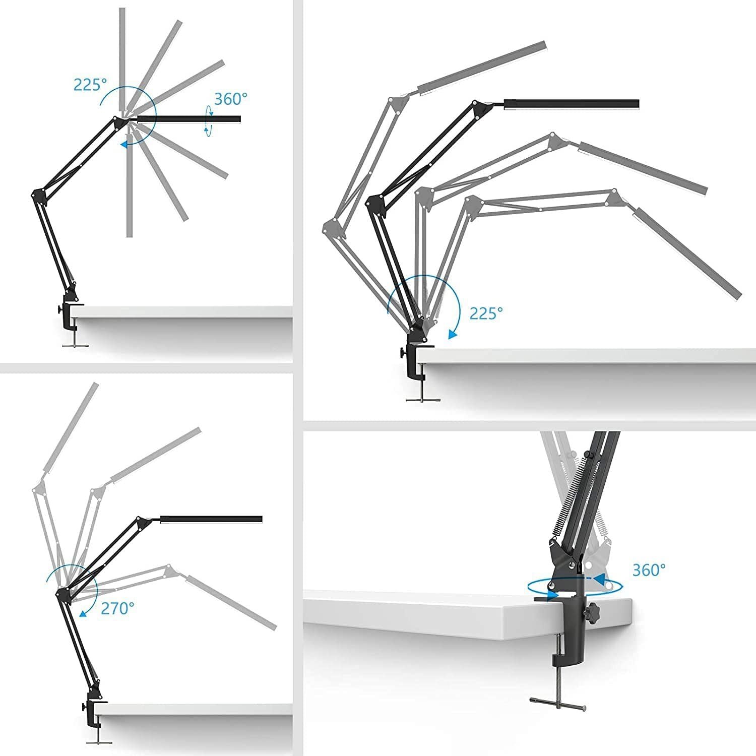 TaskLux - LED Schreibtischlampe