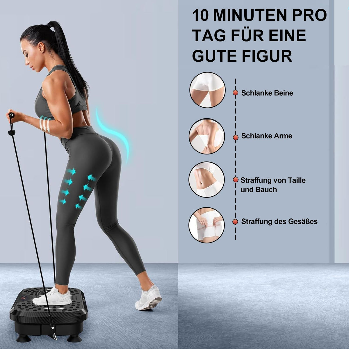 KernBewegung - Vibrationsplatte für Ganzkörper-Workout