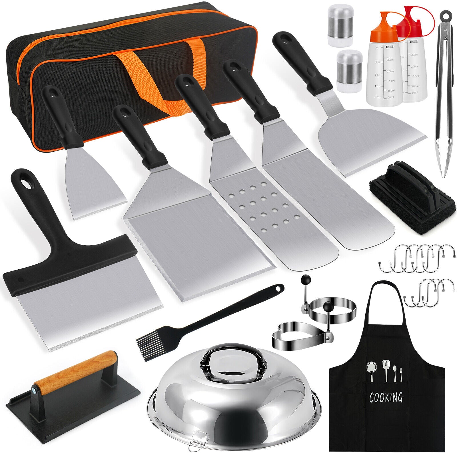 GrillGrasp Elite – BBQ Spachtelset aus Edelstahl