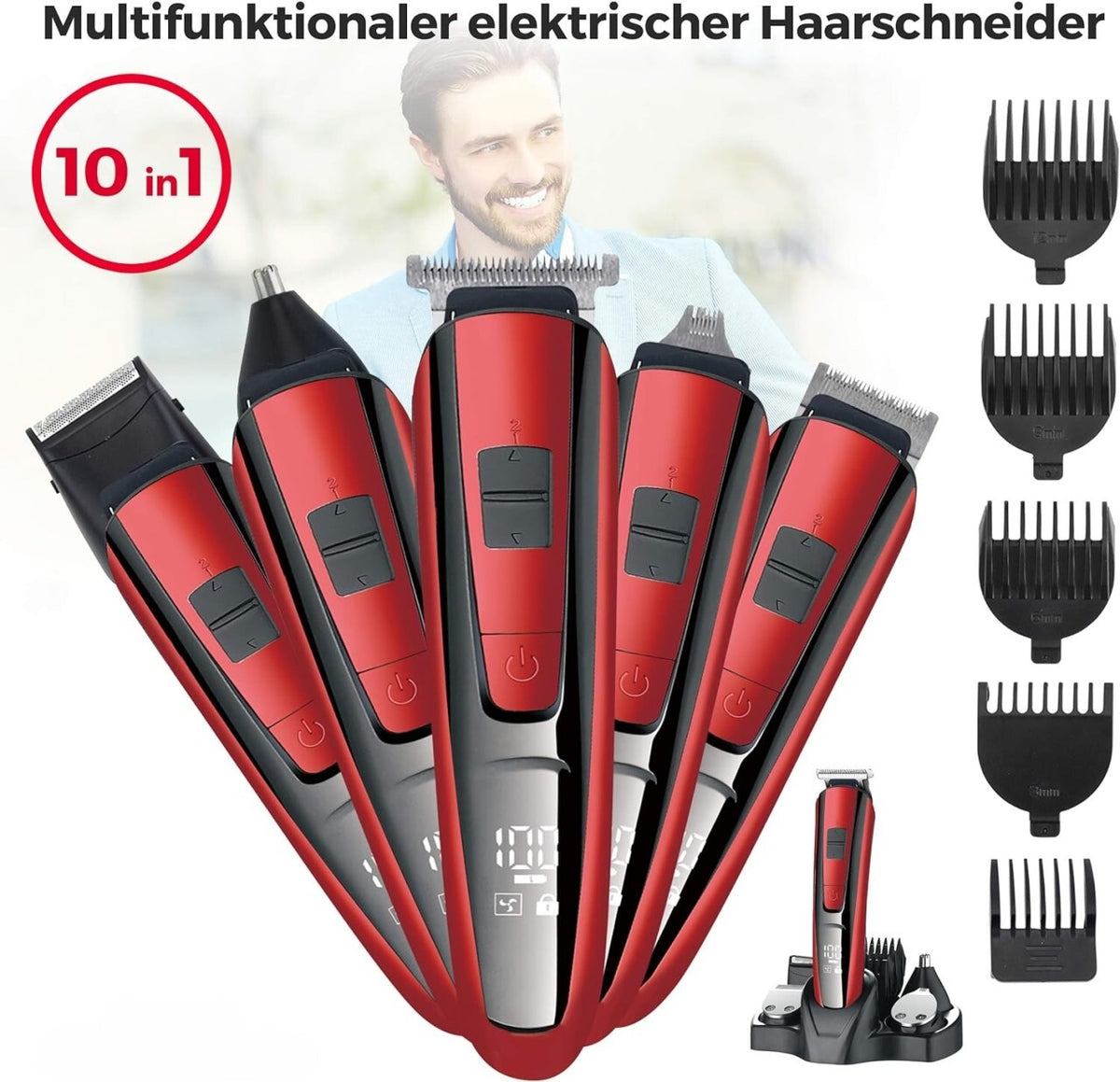 EdgeUp 10 – Haarschneidemaschine für Männer und Frauen