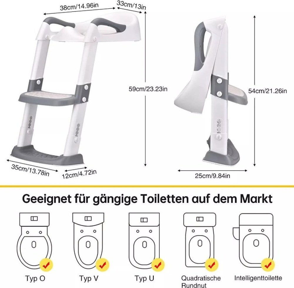 LiftySeat Kids - Kinder Toilettensitz mit Leiter
