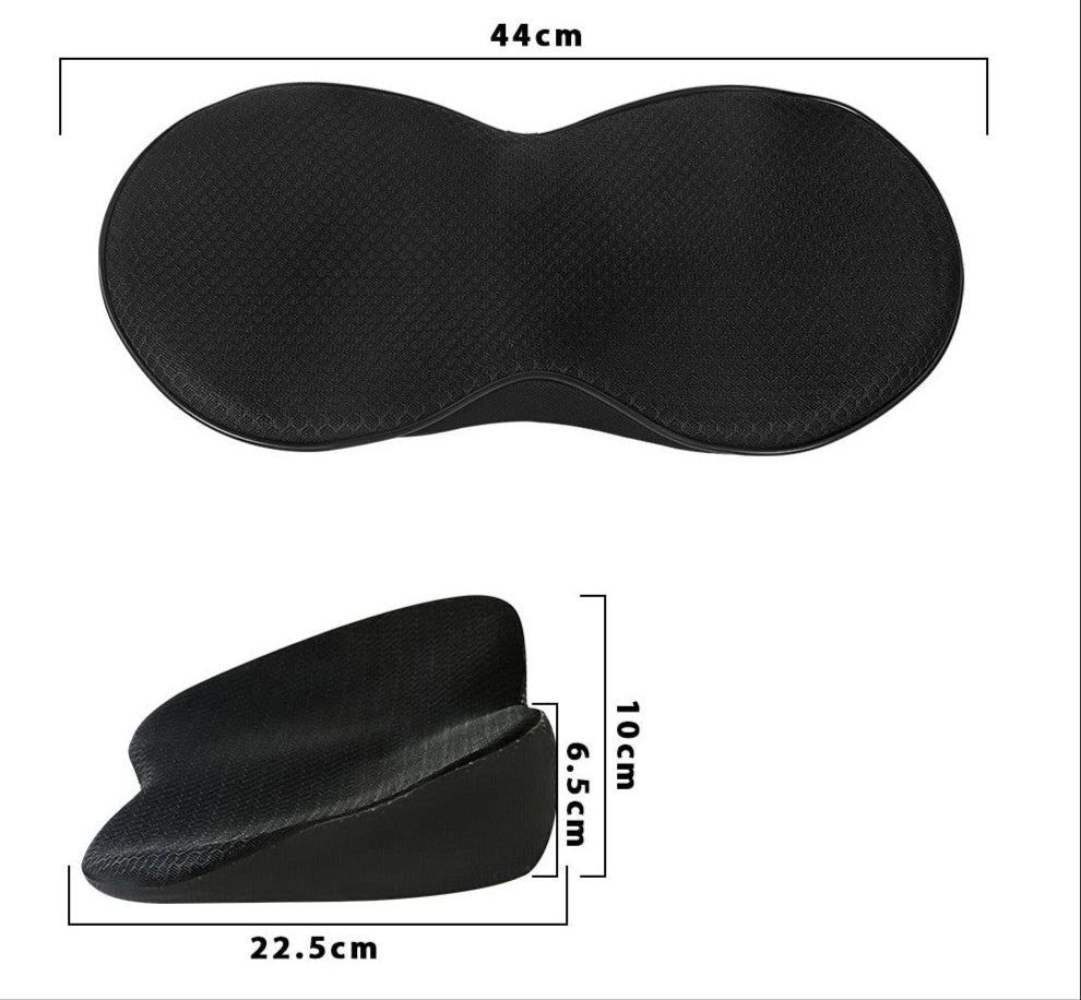 ComfortFlow Duo – Ergonomisches Sitzkissen zur Unterstützung des Rückens