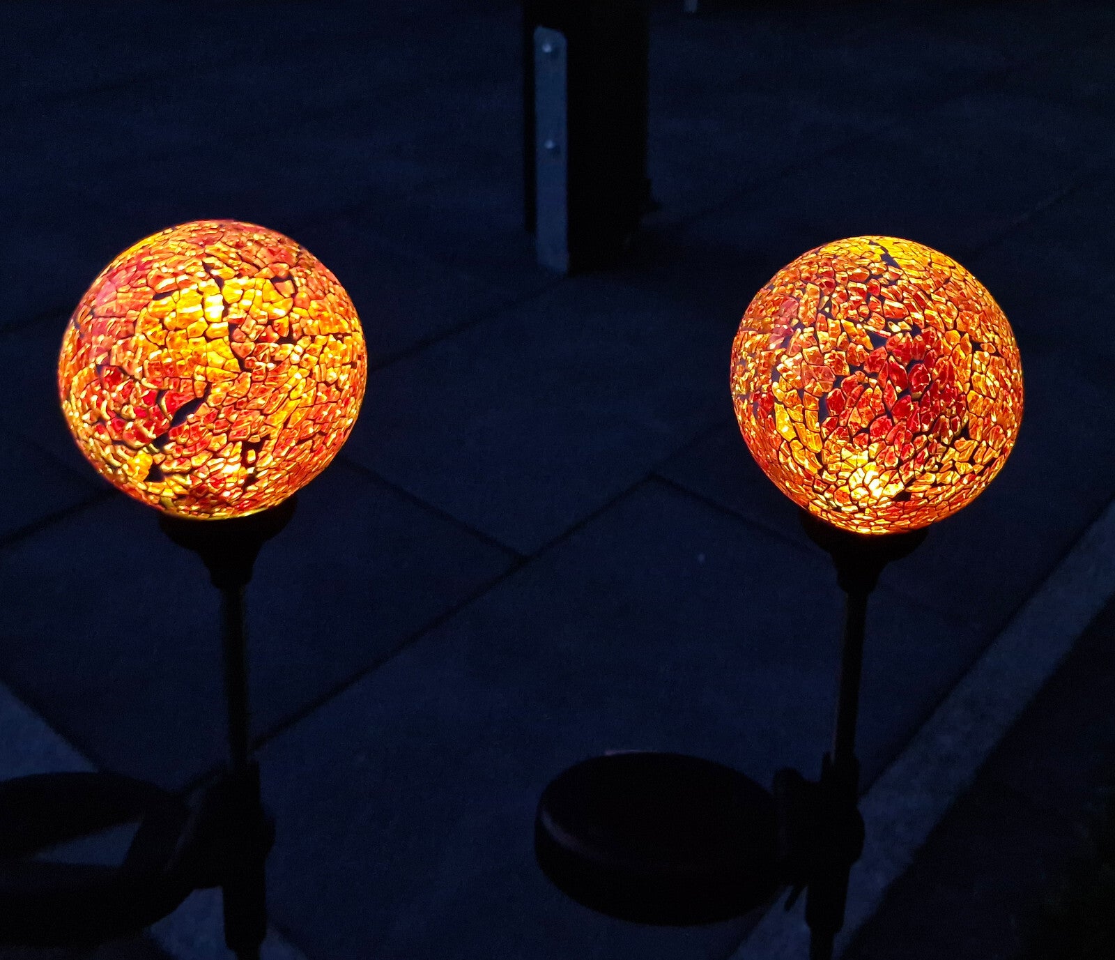 TerraGlow – Mosaic Solar-Gartenleuchte