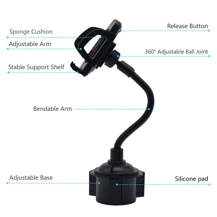 Grip360 Mount - Auto Cup Holder Telefonhalterung