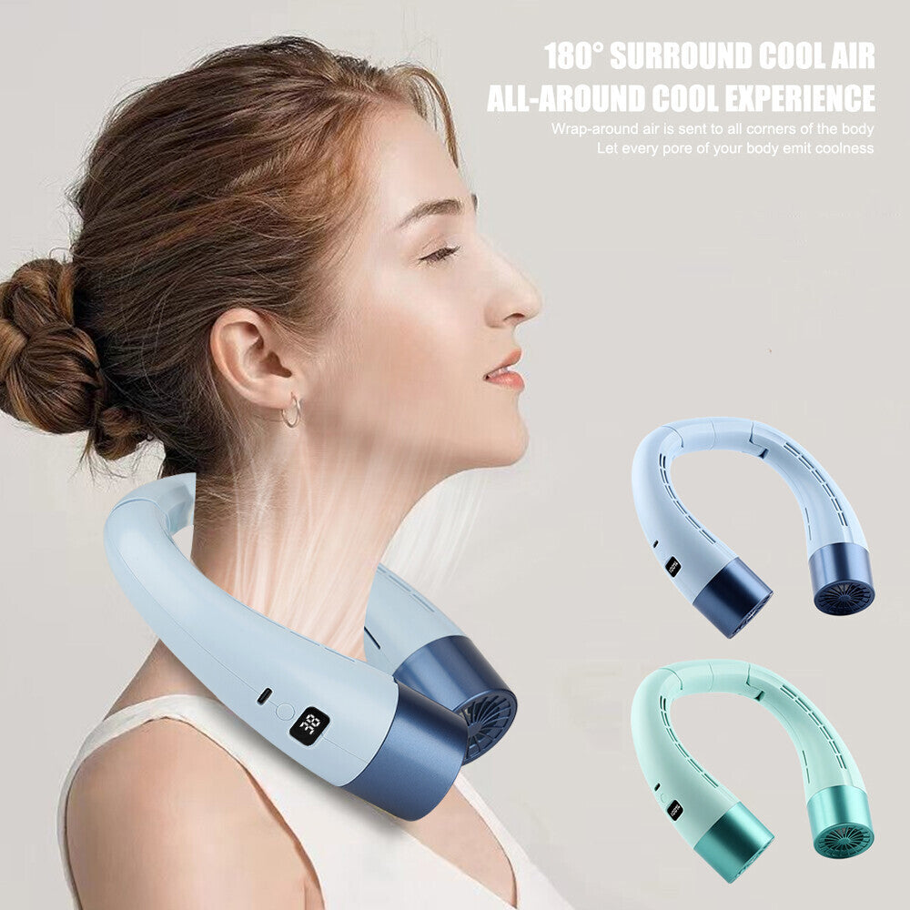 SommerBrise – Tragbarer Nackenkühlventilator