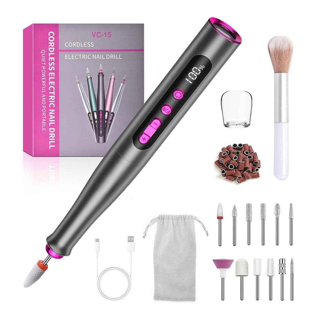 GlamEdge - Elektrischer Nagelbohrer