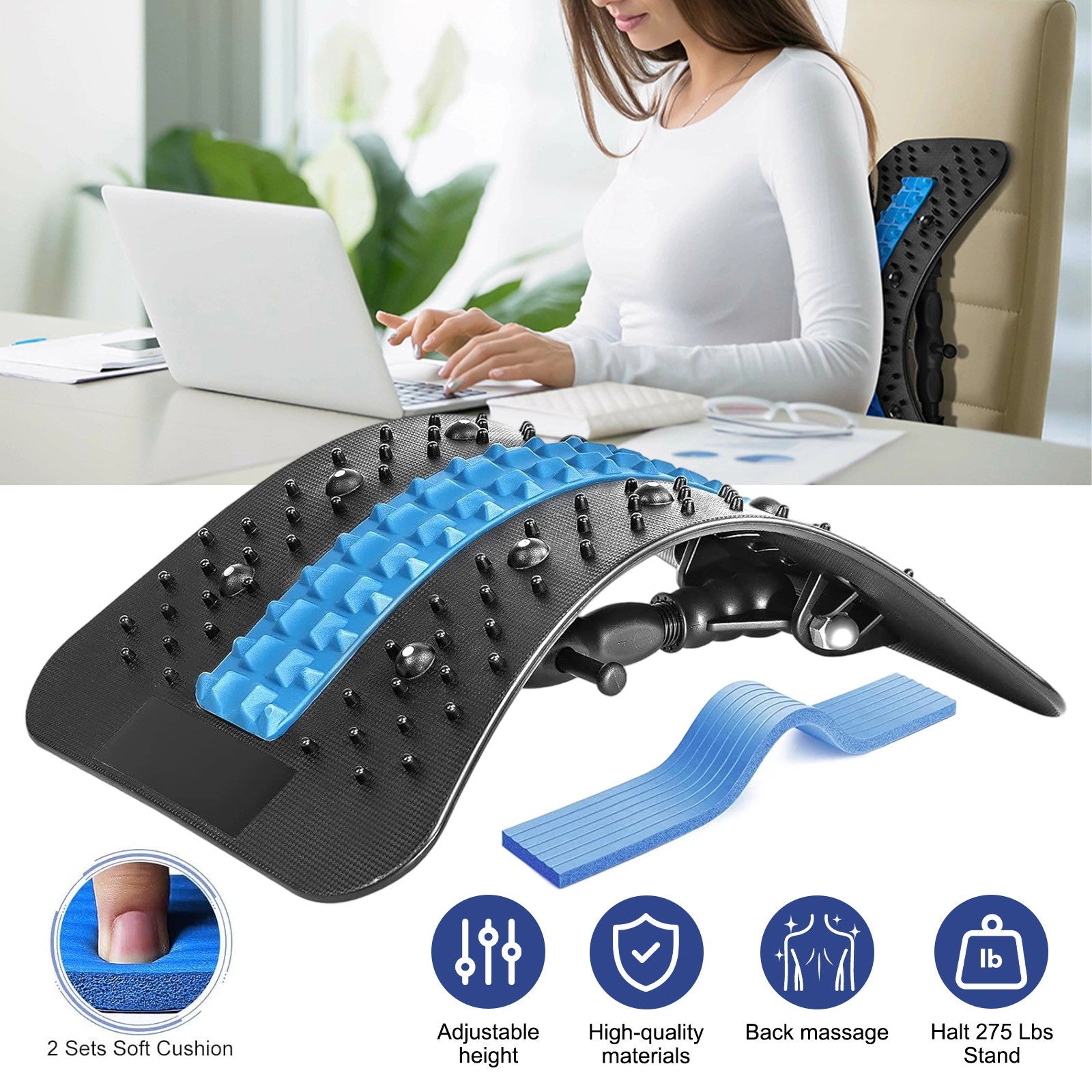 RelaxBogen - Ergonomische Rückenstreckhilfe