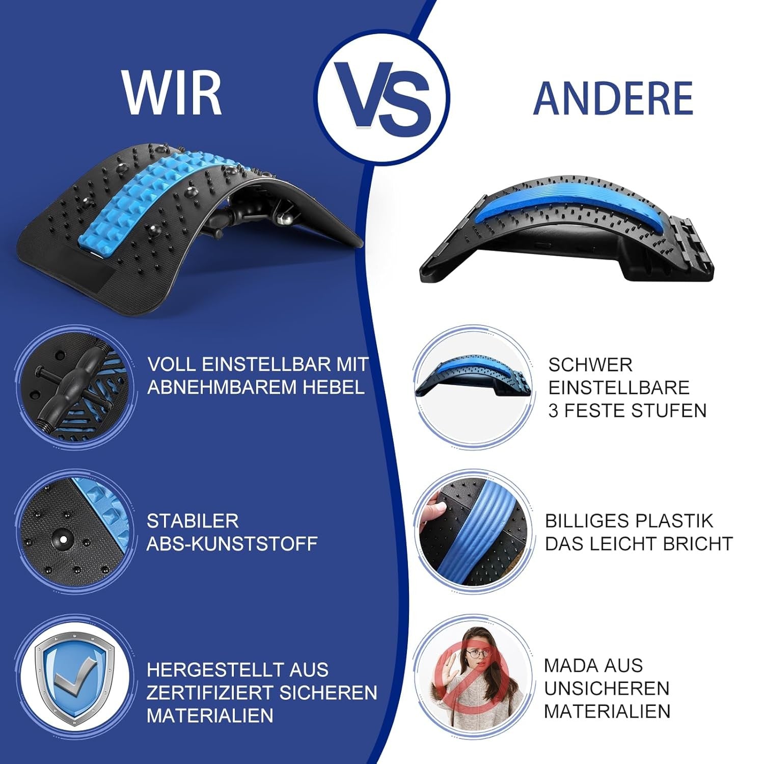 RelaxBogen - Ergonomische Rückenstreckhilfe