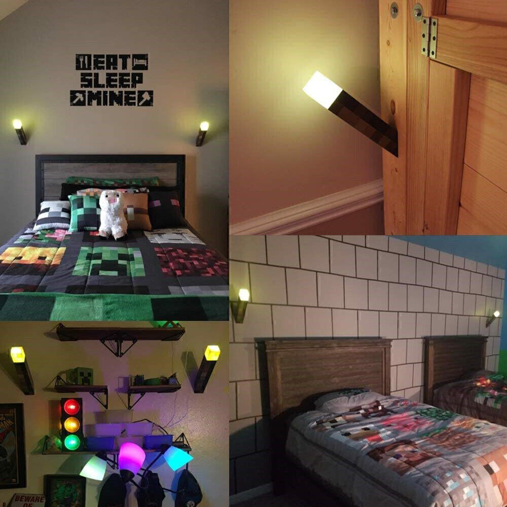 BlockGlow Fackel – Minecraft Fackellampe