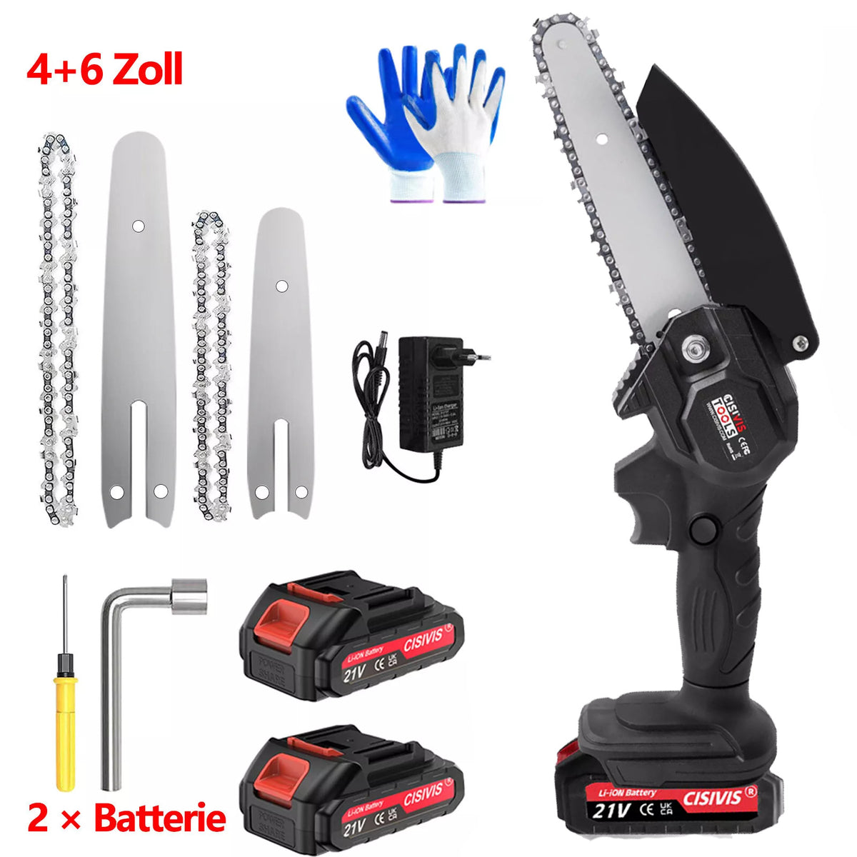 EcoSaw Max – Akku-Elektrokettensäge