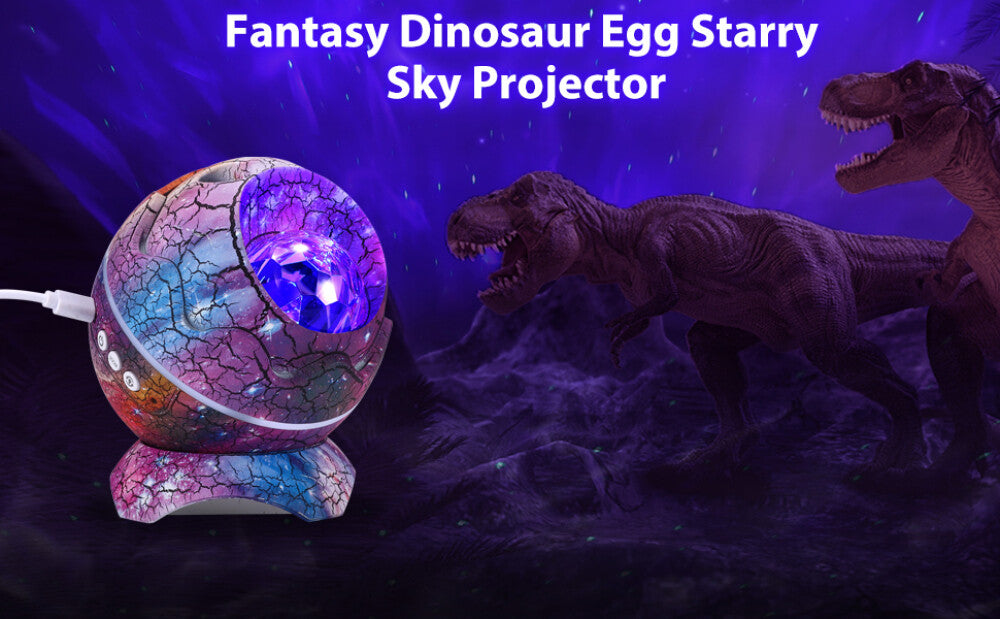 StarNest Light - Dinosaurier-Ei-Galaxie-Projektor