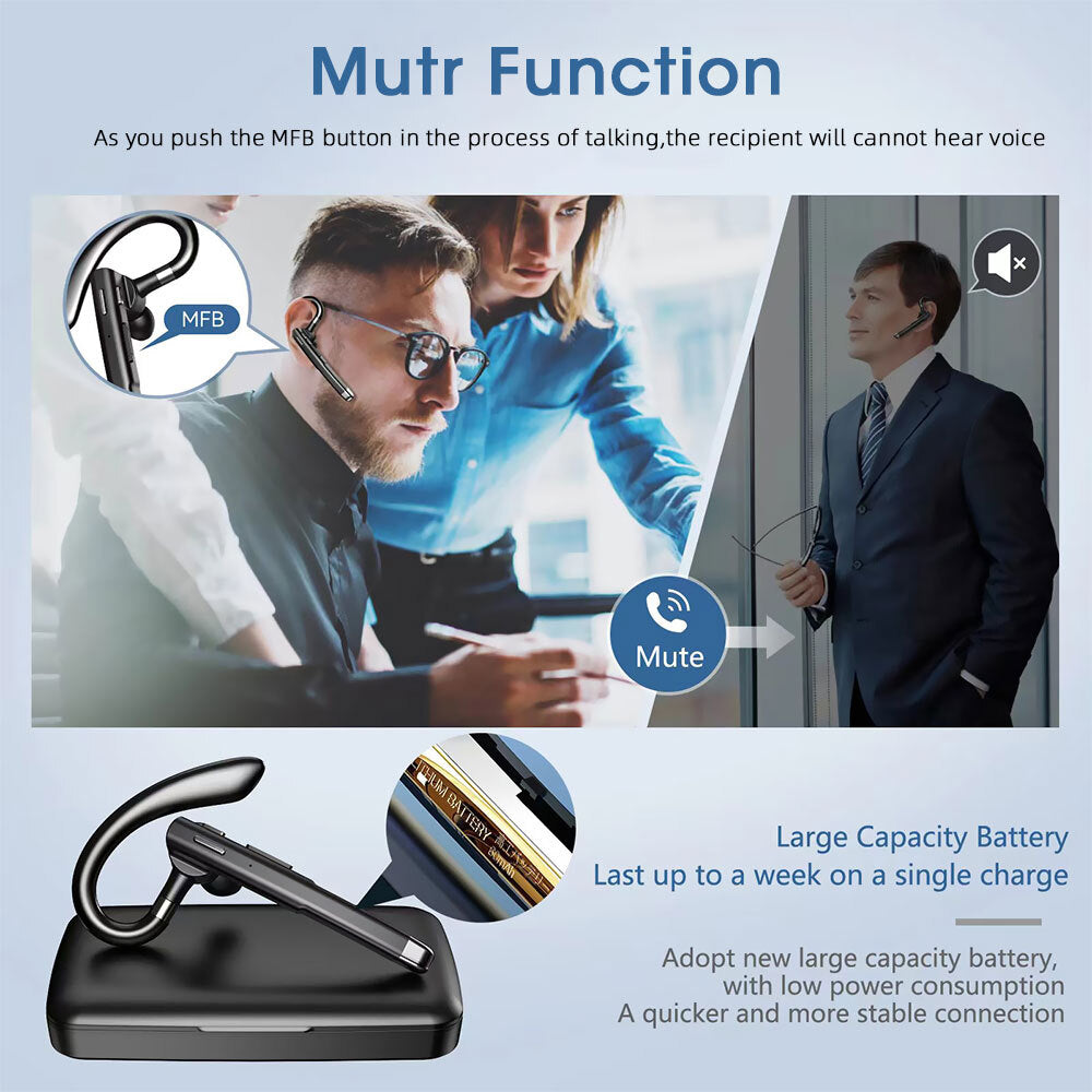ClearTalk Solo - Bluetooth-Headset für Anrufe