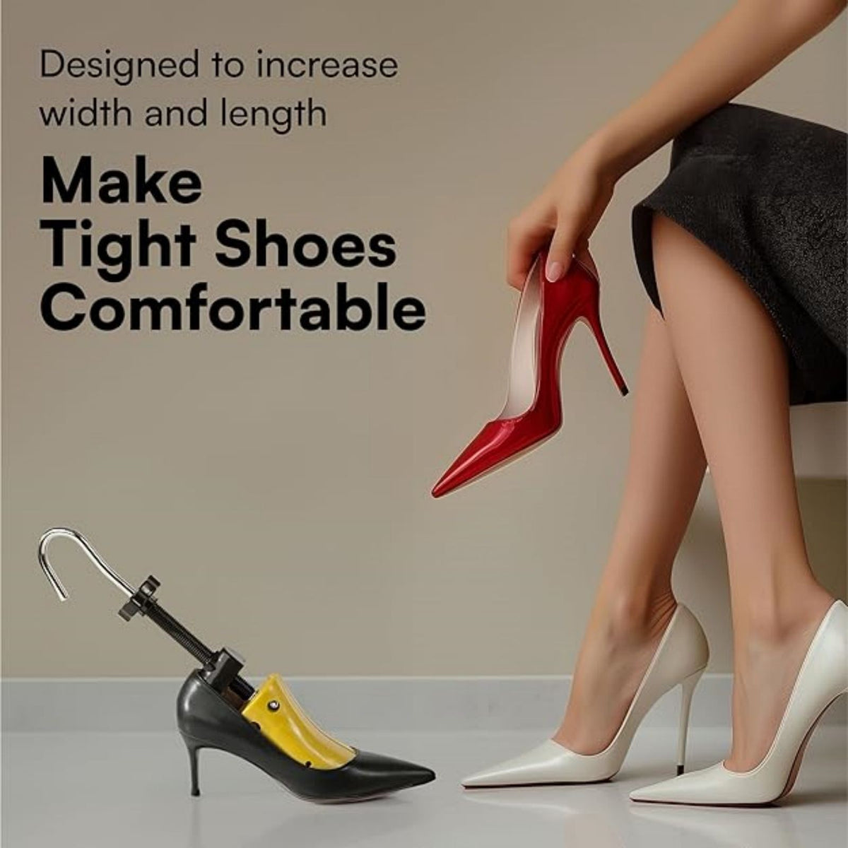 SchuhFit Meister - Verstellbarer Schuhspanner