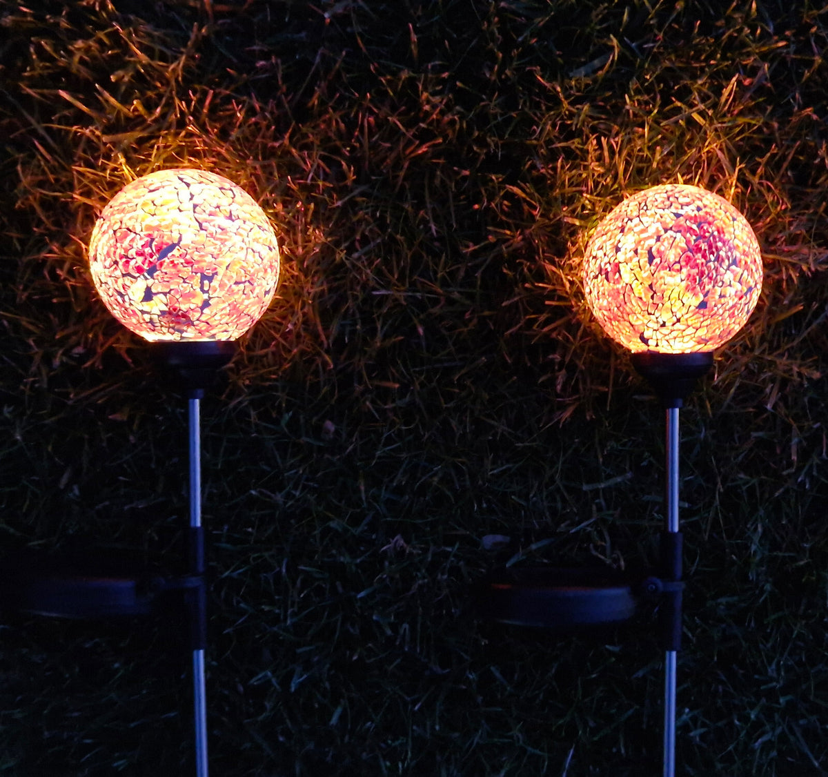 TerraGlow – Mosaic Solar-Gartenleuchte