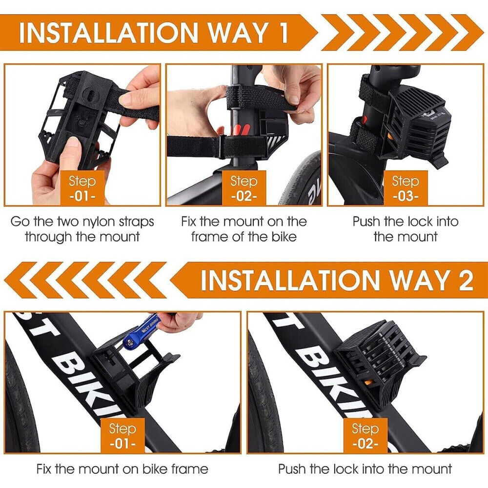 FlexLatch - Klappbares Fahrradschloss