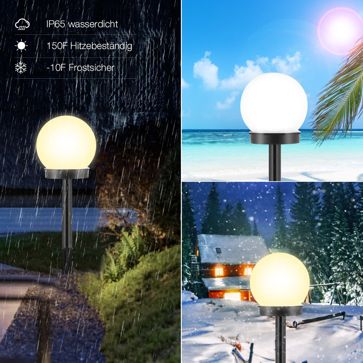 LichtOase - Solar Gartenleuchten