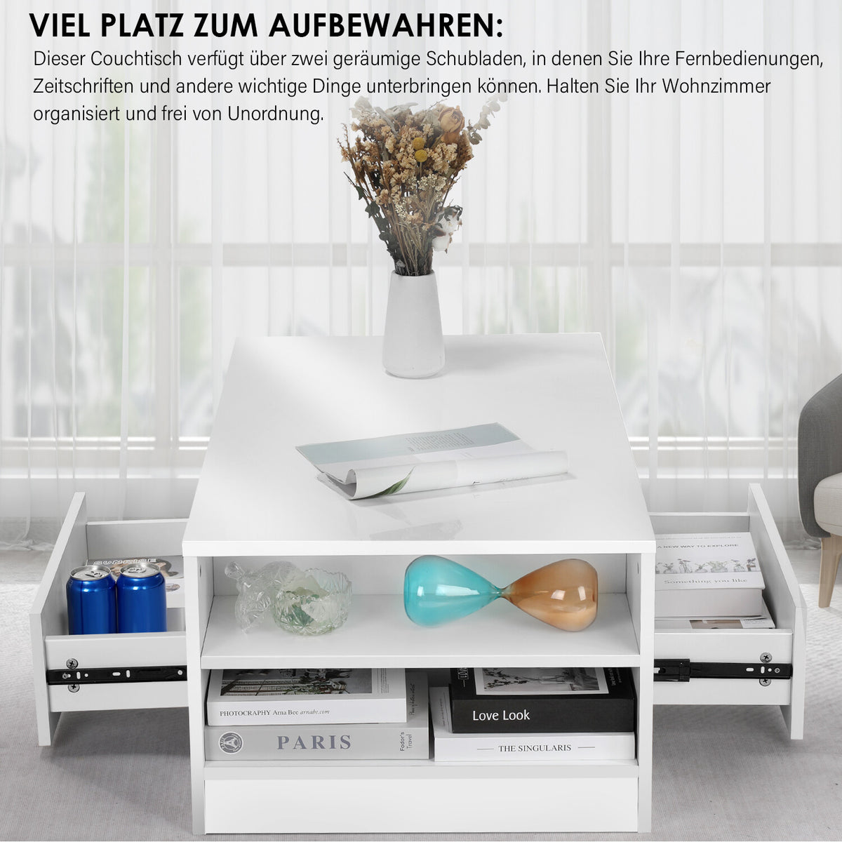 FlashGlow – LED-Couchtisch