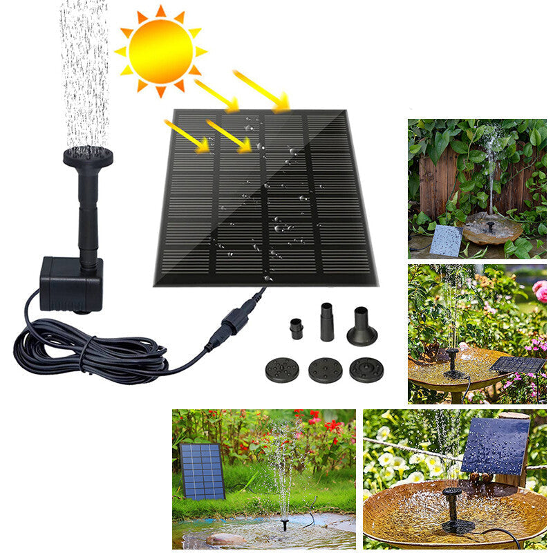 HelioSpray - Solar Springbrunnen Pumpe