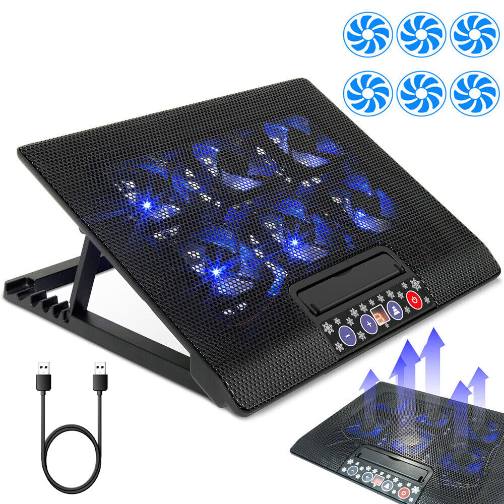 KühlTräger - Laptop Cooling Pad mit 6 Lüftern