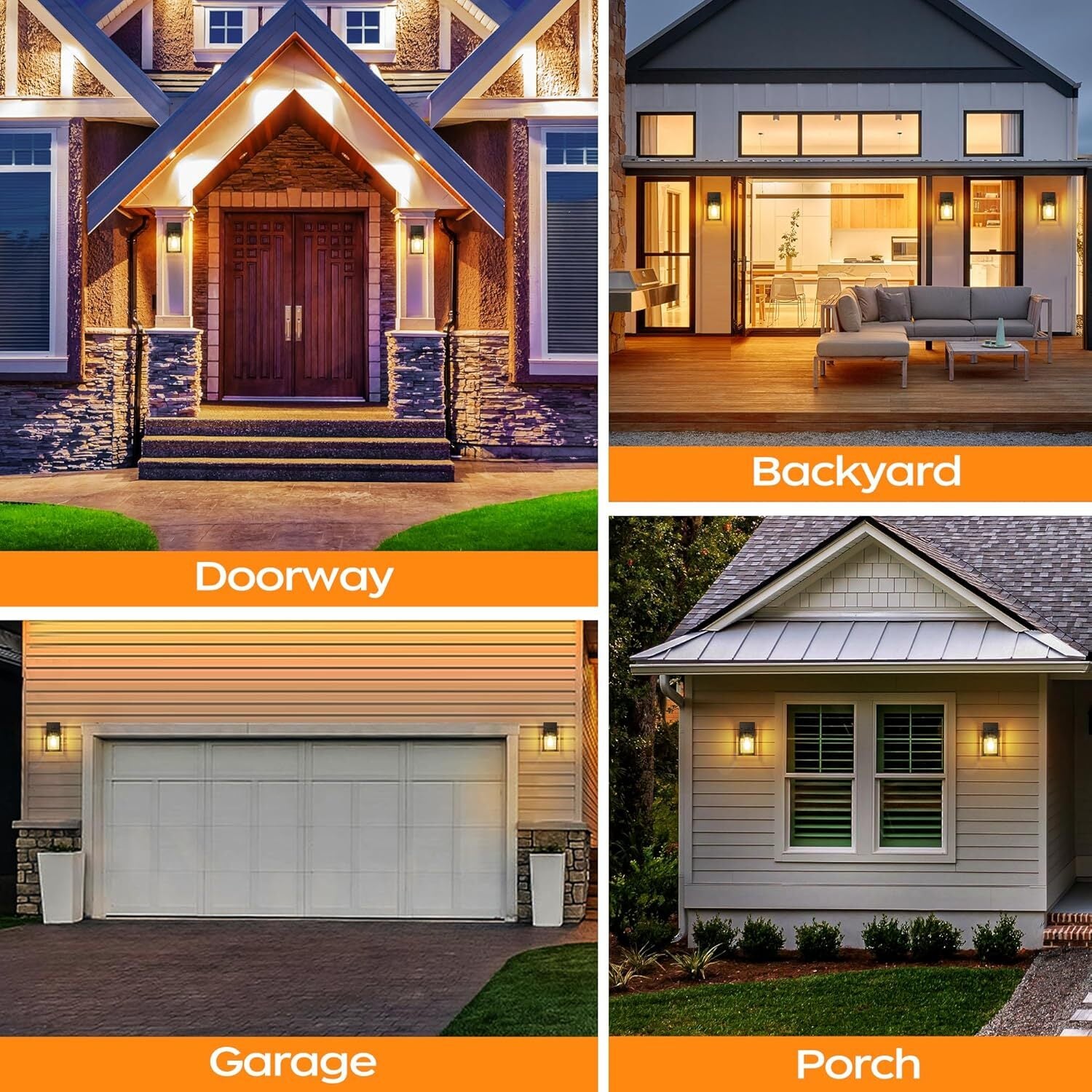 RadianceEdge - Außenwandleuchte für die Haustür