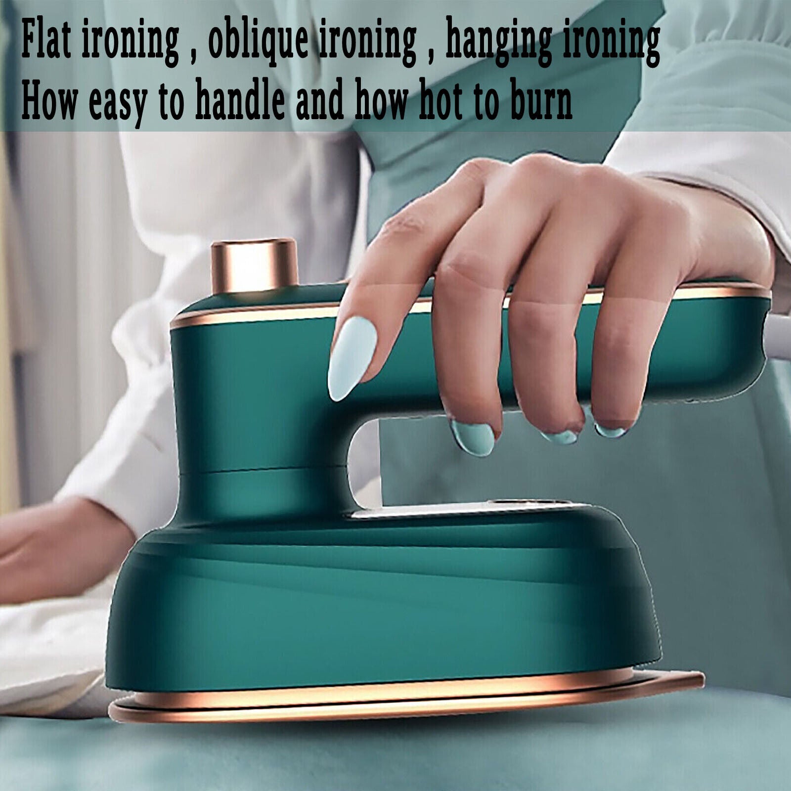 IronSwift - Tragbares Dampfbügeleisen für Kleidung