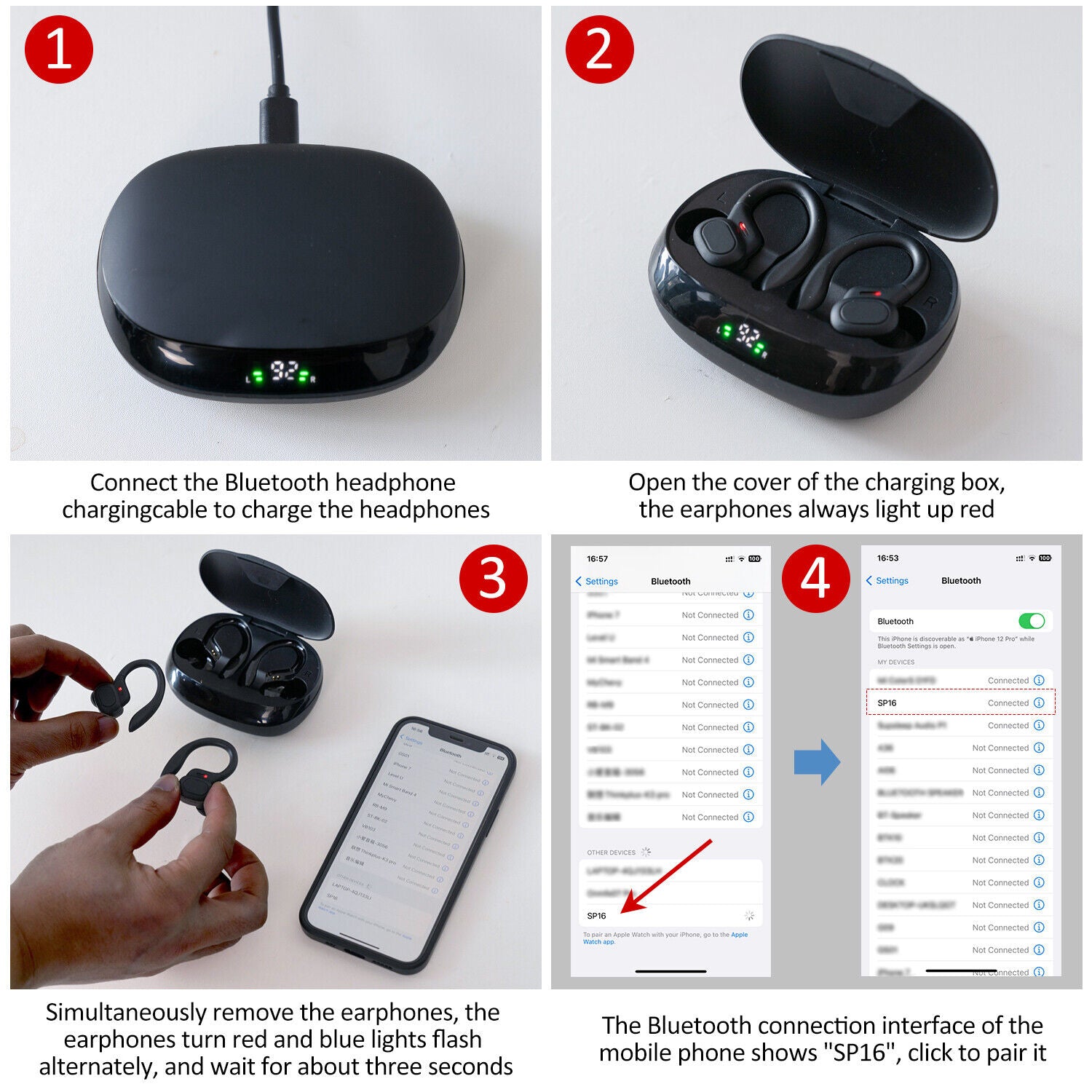 AirEcho - Bluetooth-Kopfhörer mit Geräuschunterdrückung