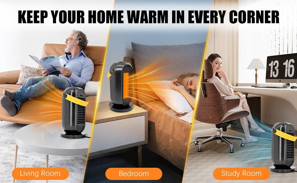 KuschelHeat – Energiesparender Elektrischer Heizlüfter