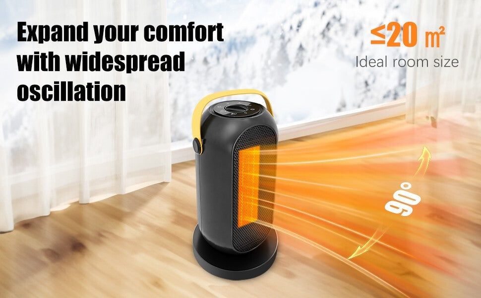 KuschelHeat – Energiesparender Elektrischer Heizlüfter