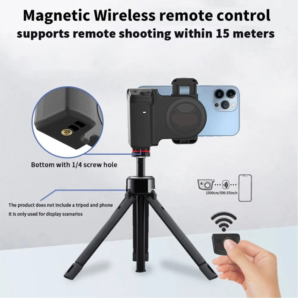 KlickHalte – Magnetische Selfie Handy Stativhalterung