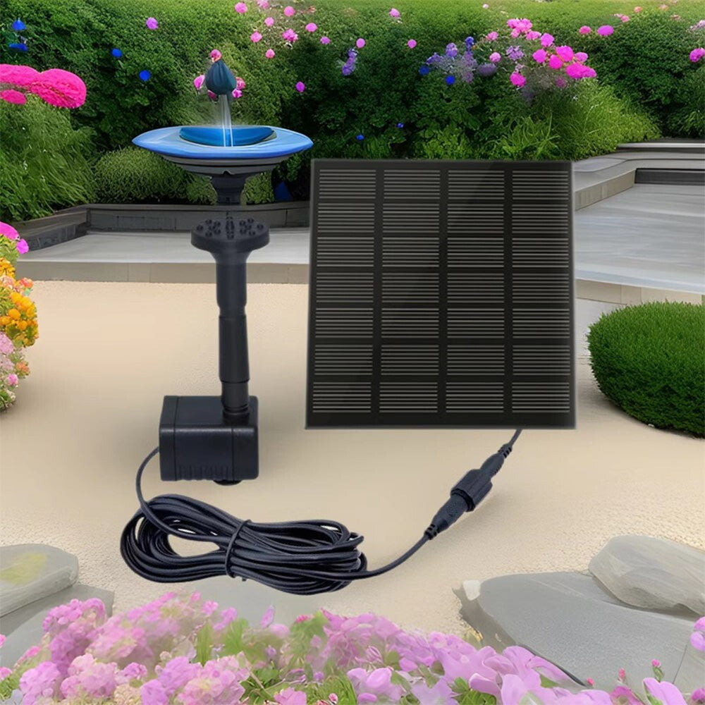 SunBloom Jet - Solarbetriebene Wasserfontäne