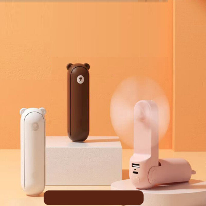 BreezeBuddy Mini – Handventilator mit Taschenlampe