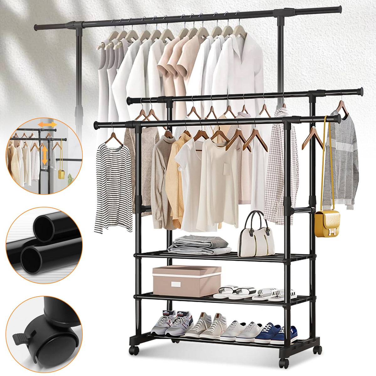 ArmoniaStänder - Verstellbarer Kleiderständer