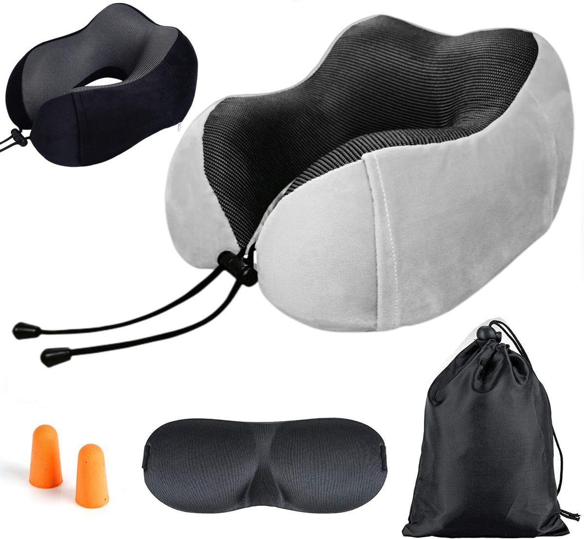 DreamEase – Reisekissen aus Memory-Schaum für den Nacken