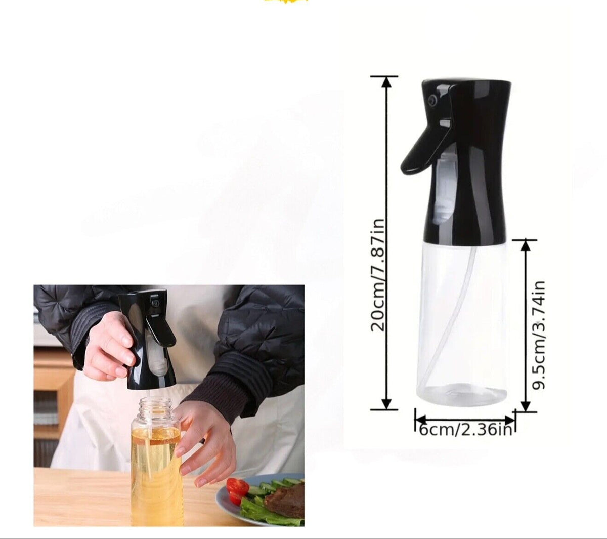MistMate - Ölsprühflasche zum Kochen