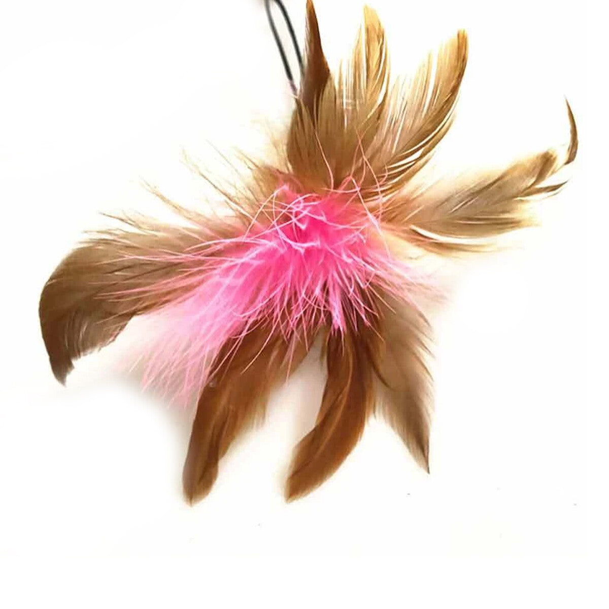 PurrJoy Playstick – Katzenspielzeug mit Feder für Wohnungskatzen