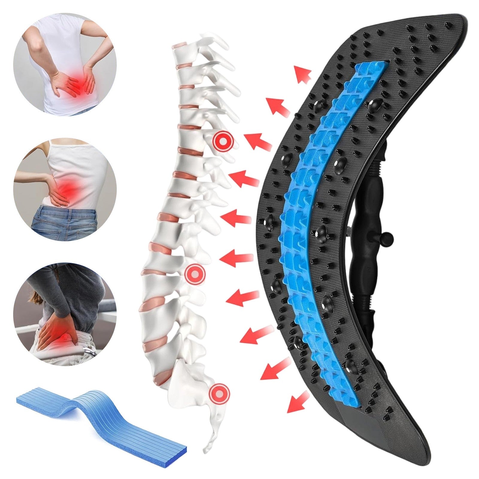 RelaxBogen - Ergonomische Rückenstreckhilfe