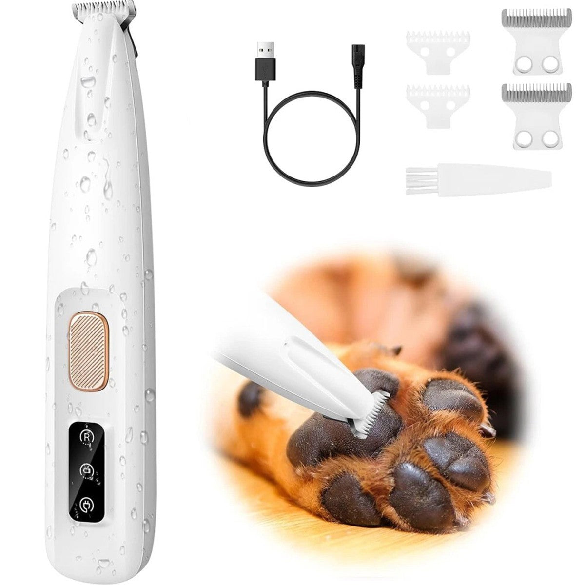 SchnippPfote – Tragbarer Haustier-Pfoten-Trimmer