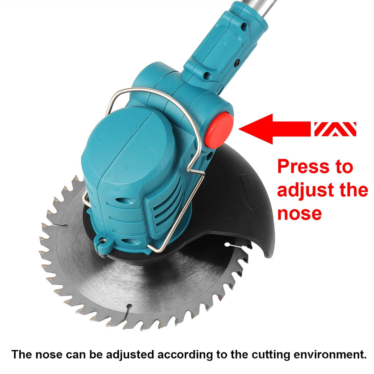 WeedWhirl - Schnurloser Rasentrimmer für kleine Gärten