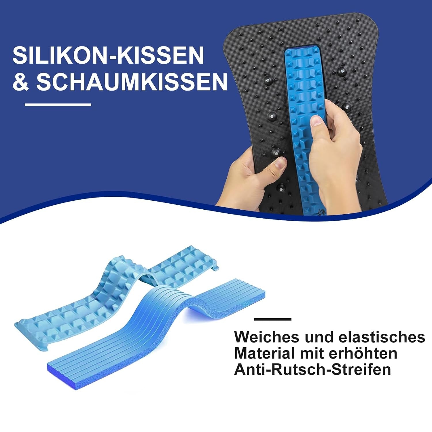 RelaxBogen - Ergonomische Rückenstreckhilfe