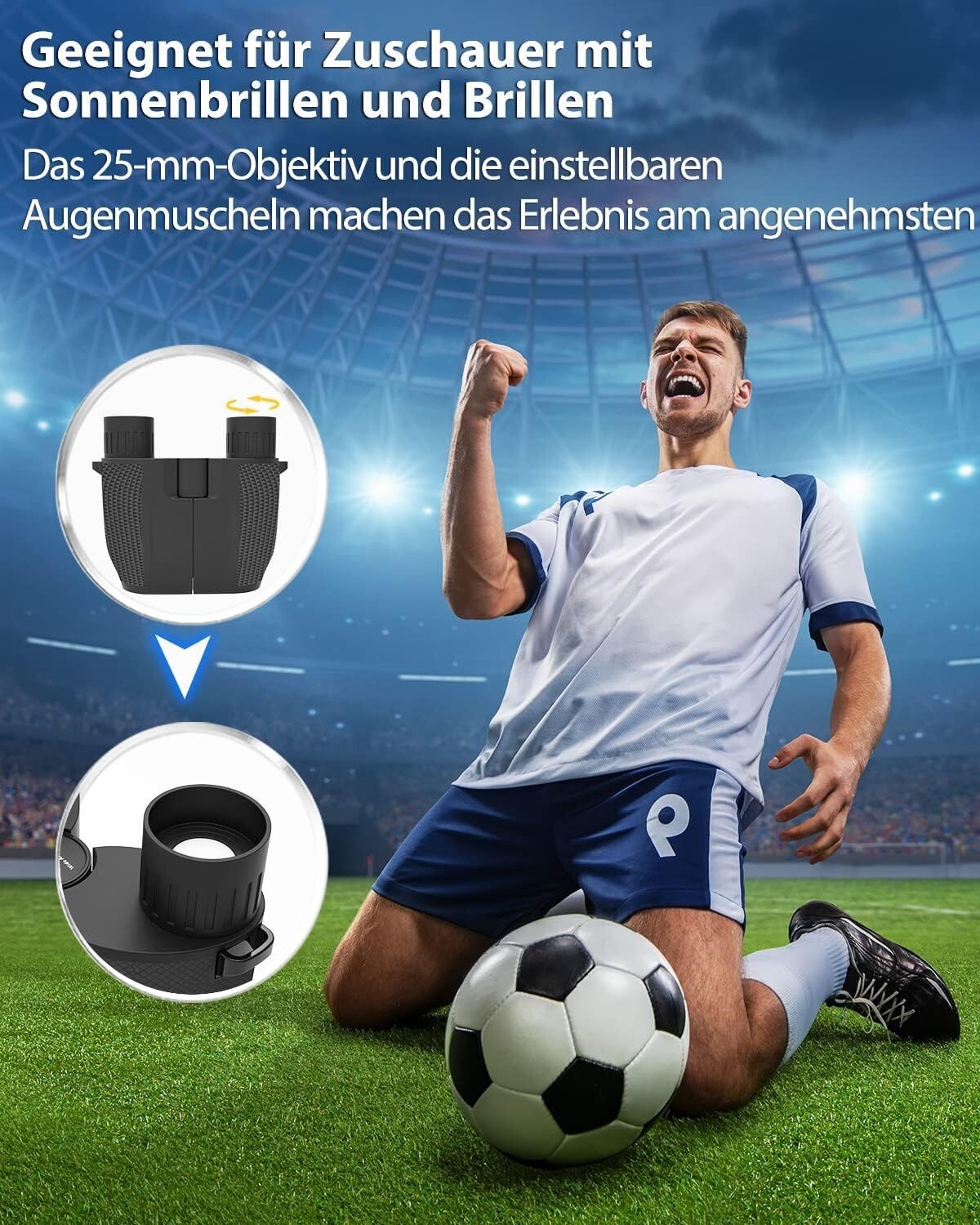 ViewMate Explorer - Kompaktes Reisefernglas