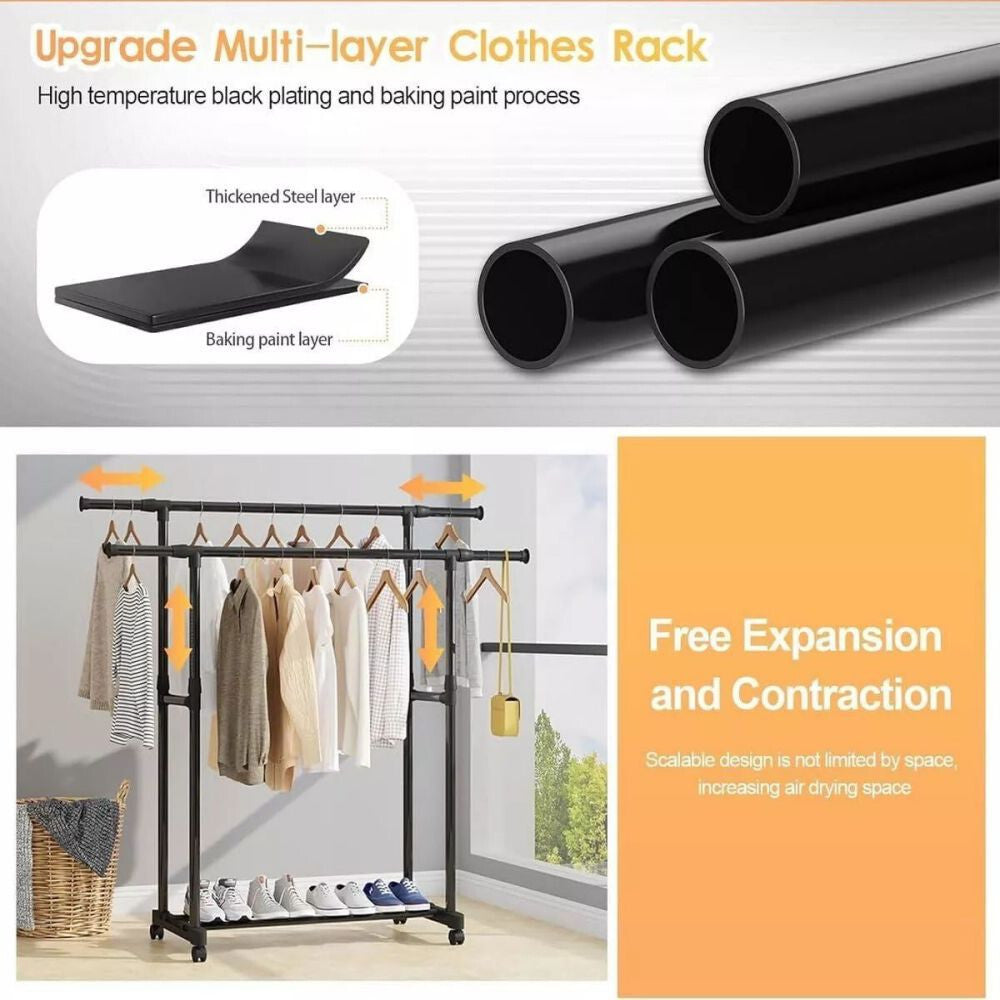 RaumGlanz – Verstellbarer Kleiderständer