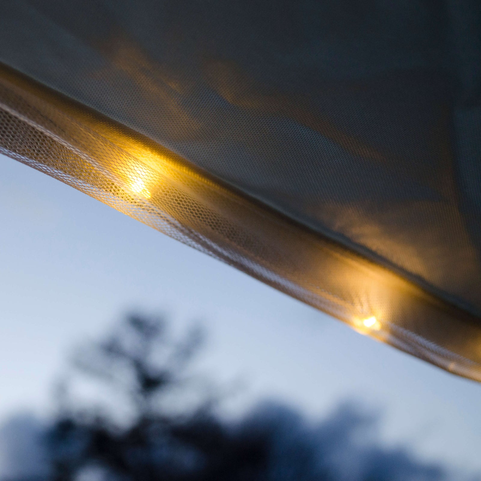 GlowShade Triangle - LED-Sonnensegel