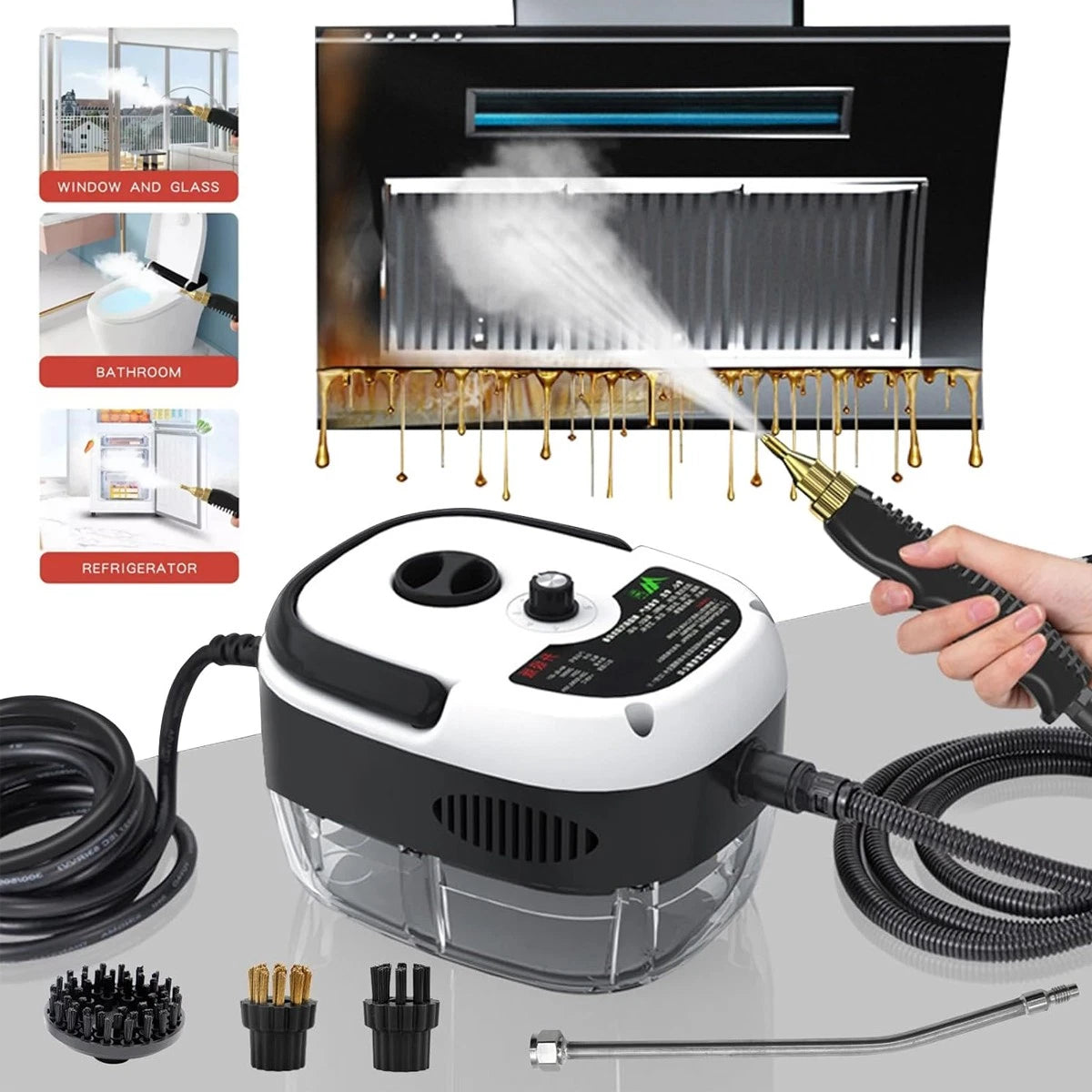 SteamMaster 2500 – Handgeführter Hochdruck-Dampfreiniger