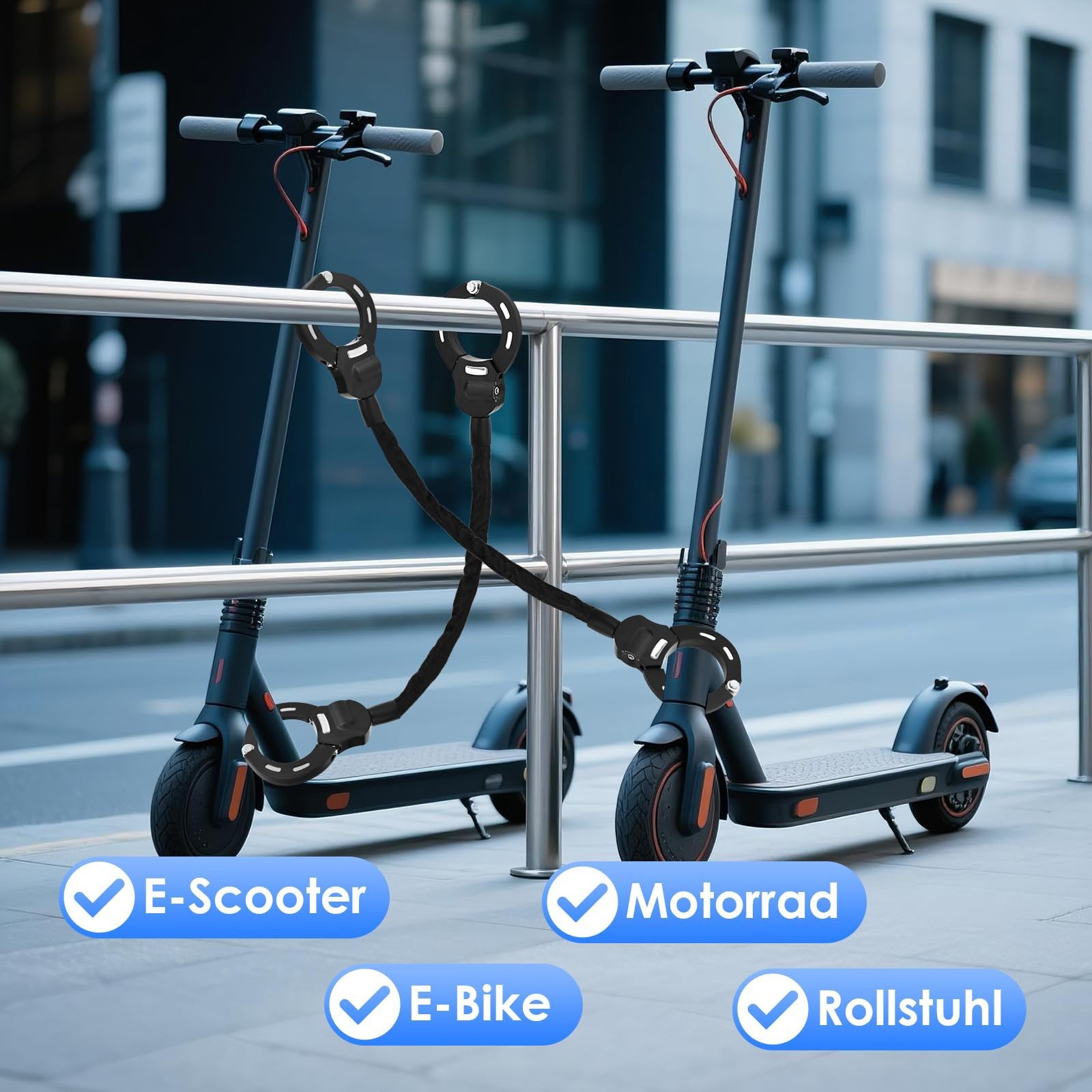 ChainShield – Elektroroller-Schloss