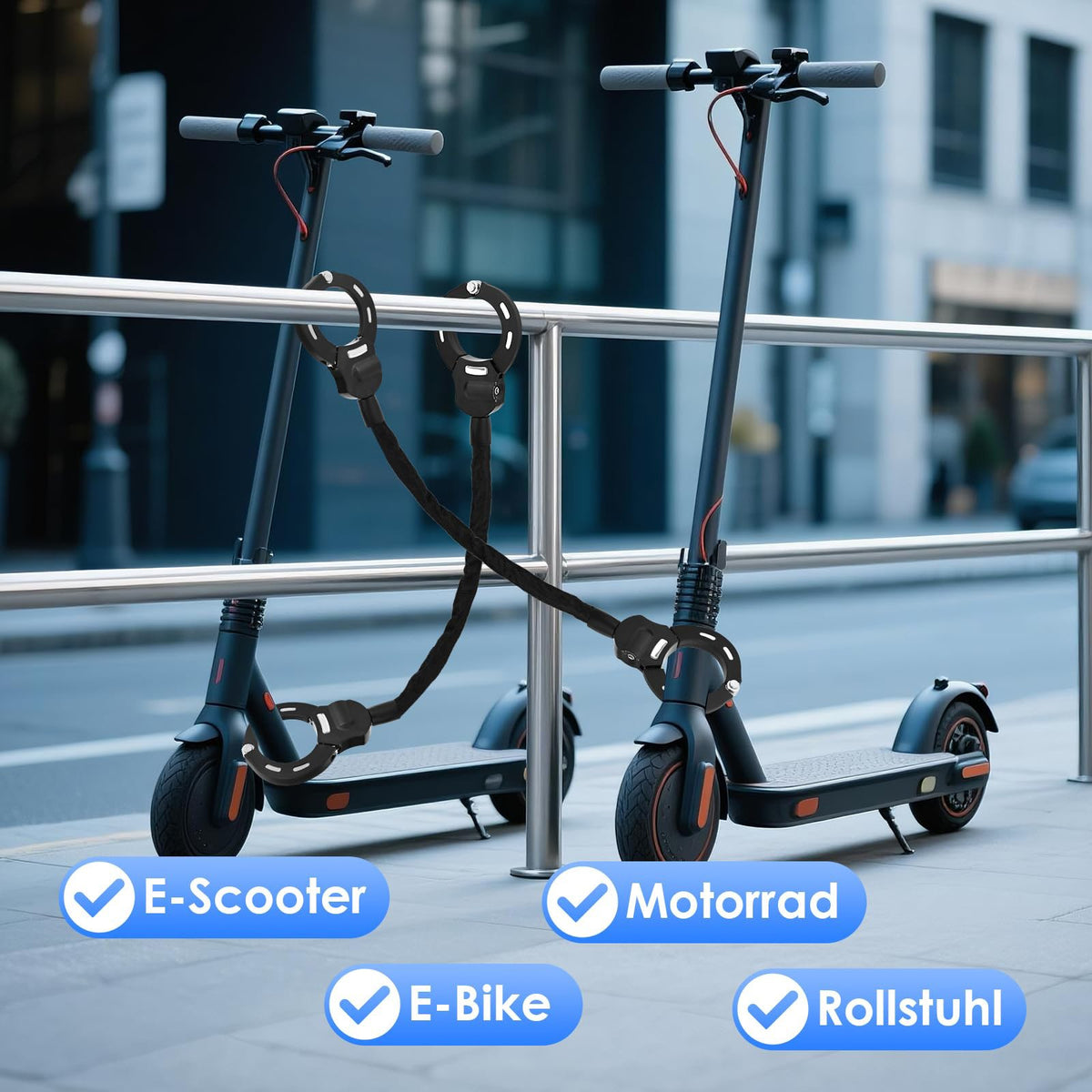 ChainShield – Elektroroller-Schloss