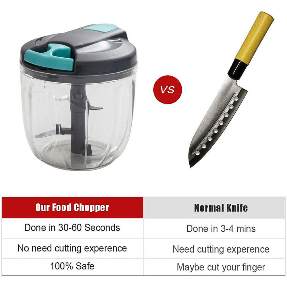 QuickChop Go – Manueller Gemüseschneider