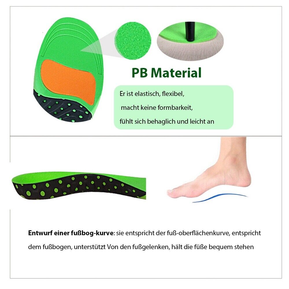 FlexiRelief Komfort-Einlegesohlen – Einlegesohlen für Arbeitsschuhe